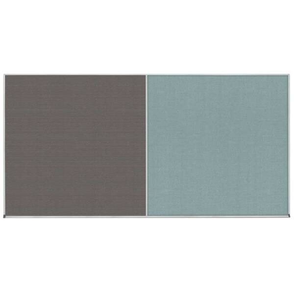 Enclosed Corkboard, 1 Door, 24"x36", 4" Fra